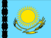 Flag of Kazakhstan