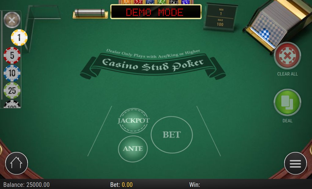 Casino Stud Poker from Play'n GO Review