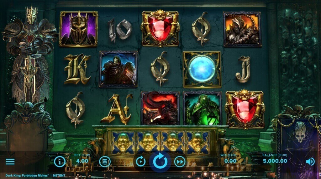 Dark King Forbidden Riches Video Slot by NetEnt Review