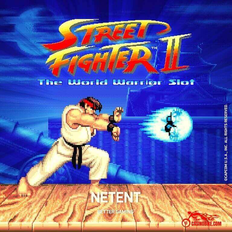 Street Fighter II The World Warrior Slot by NetEnt Logo