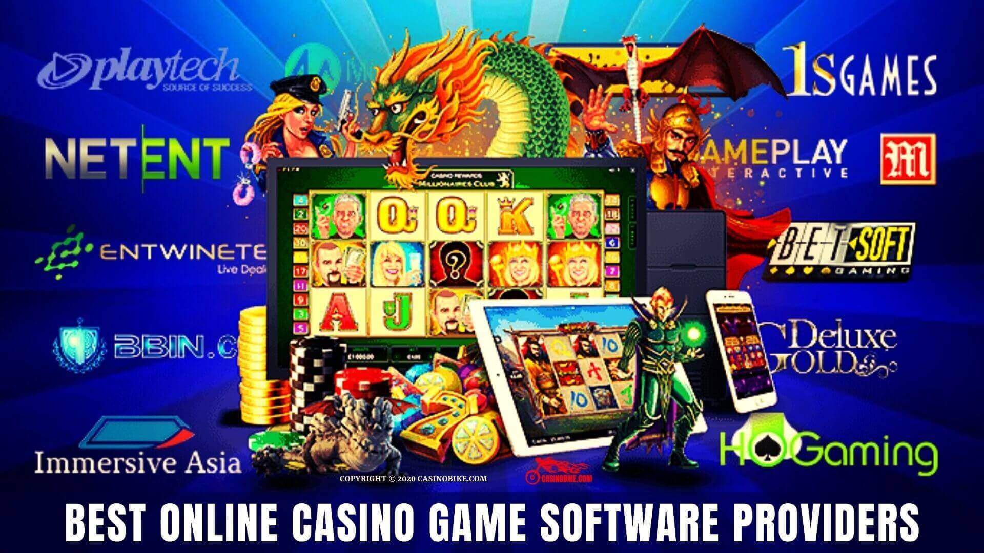Best Online Casino Game Software Providers