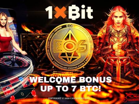 1xBit Casino will offer zero transaction fees with new EOS support
