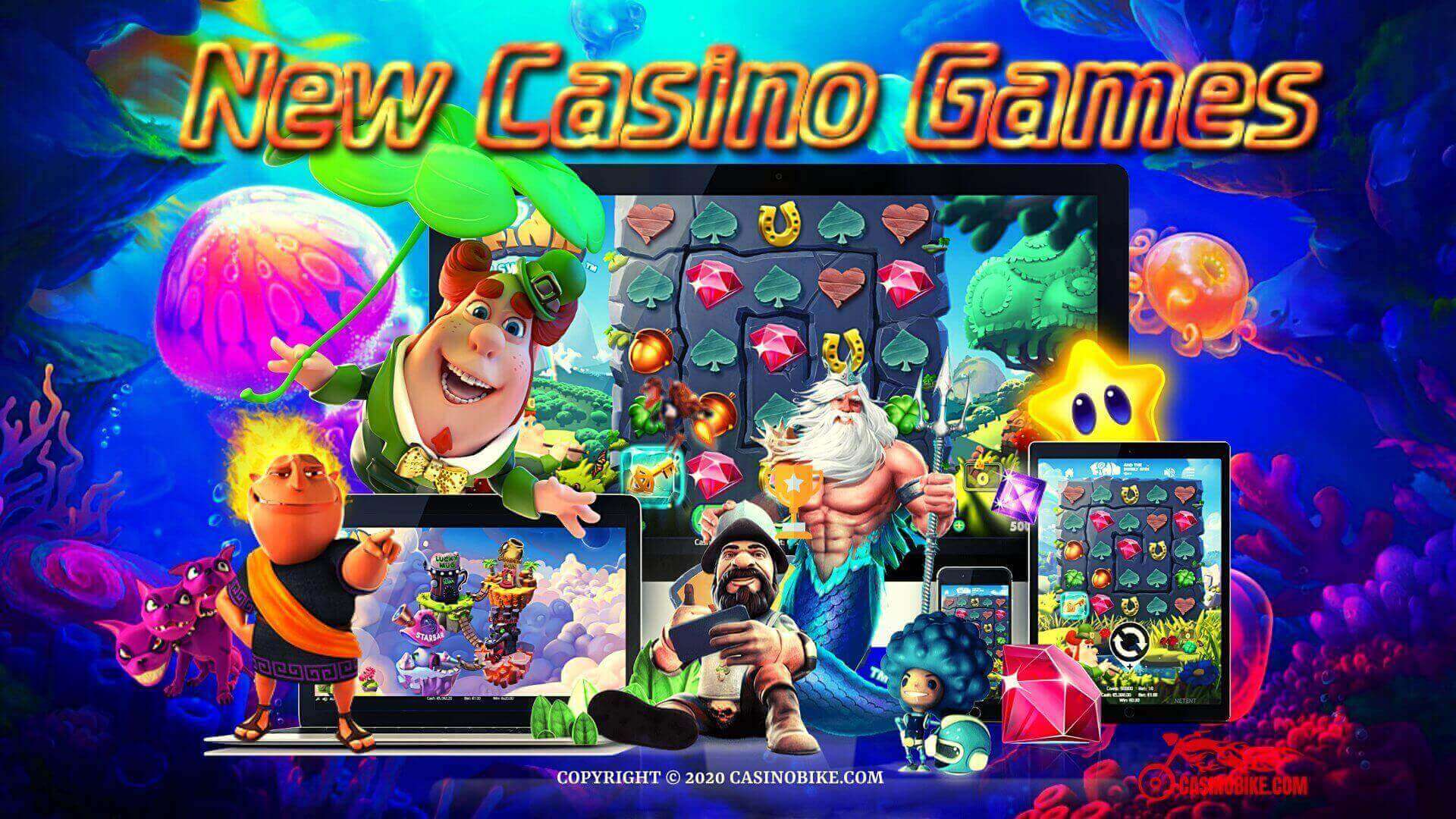 Latest Online Slot Machines and New Casino Games