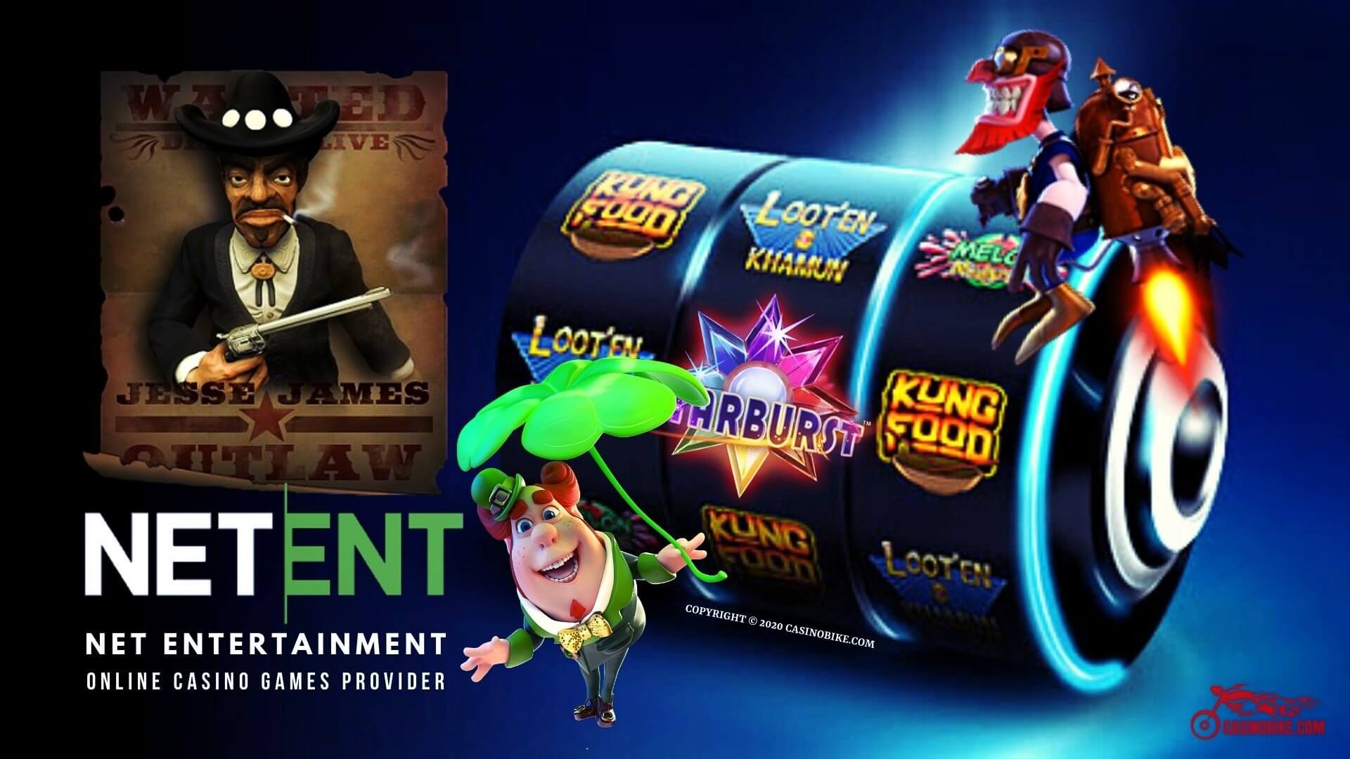 NetEnt Online Casino Slots Provider