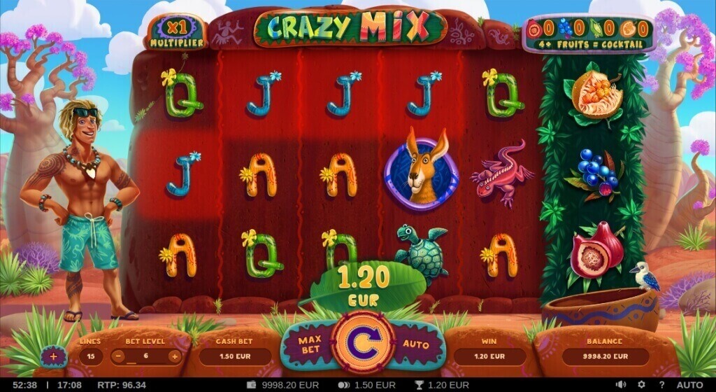 Review of Crazy Mix Slot by TrueLab Games
