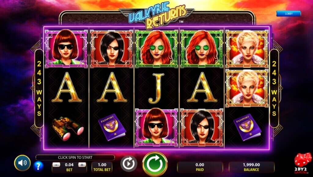 Full Review of Valkyrie Returns Online Slot by 2by2 Gaming