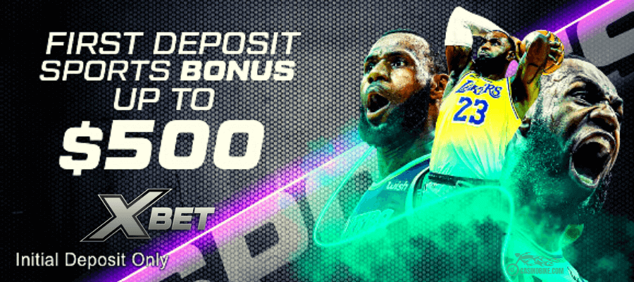 XBet First Deposit Sports Bonus up to $500