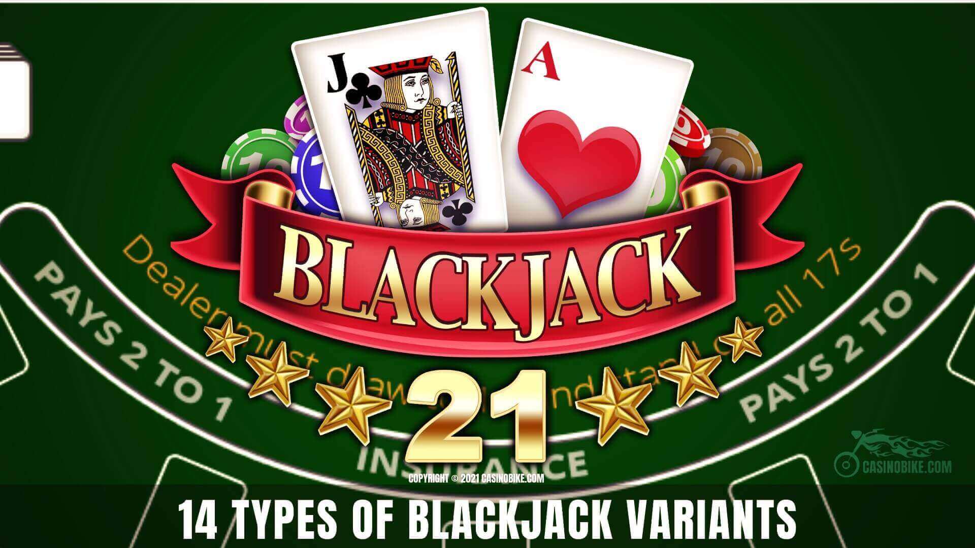 14 Types of Blackjack Variants