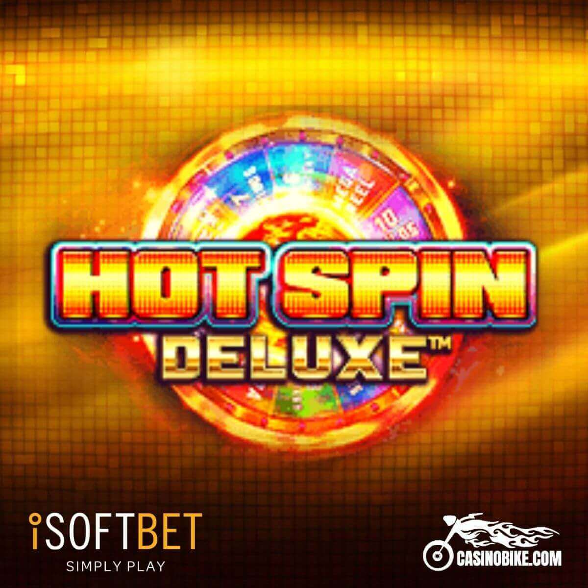 Hot Spin Deluxe Slot Logo