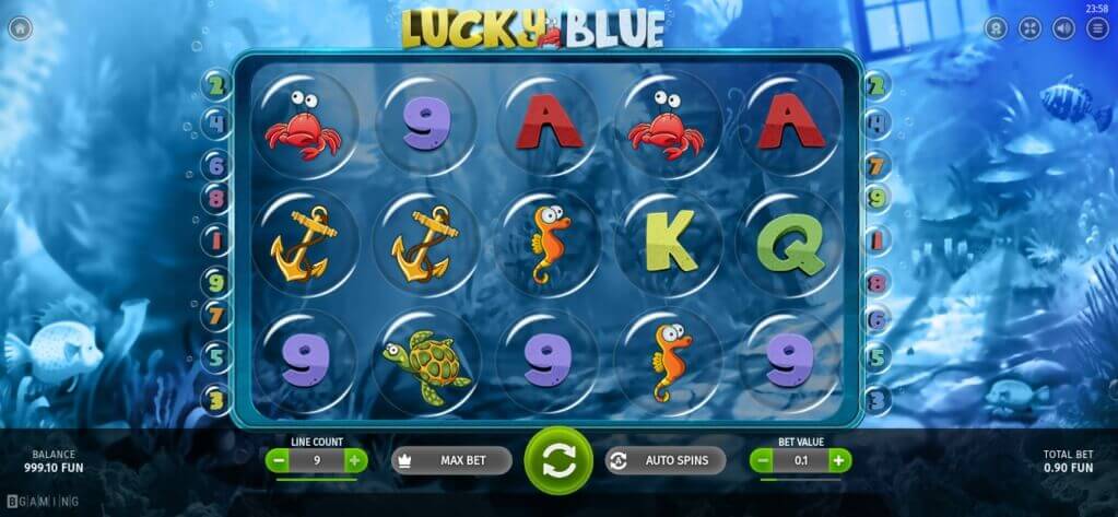 Lucky Blue Online Slot Full Review