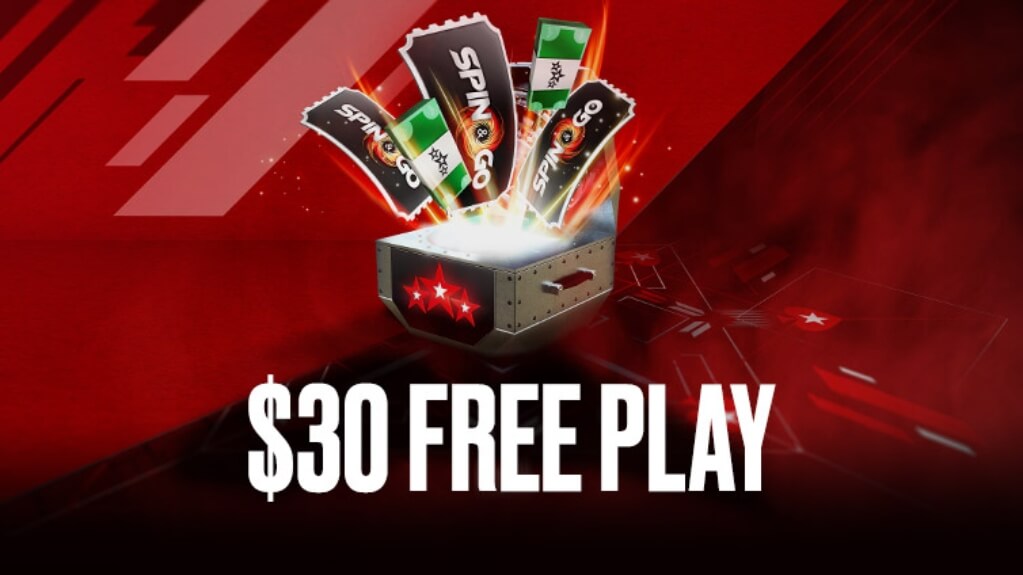 PokerStars Free $30 First Deposit Offer