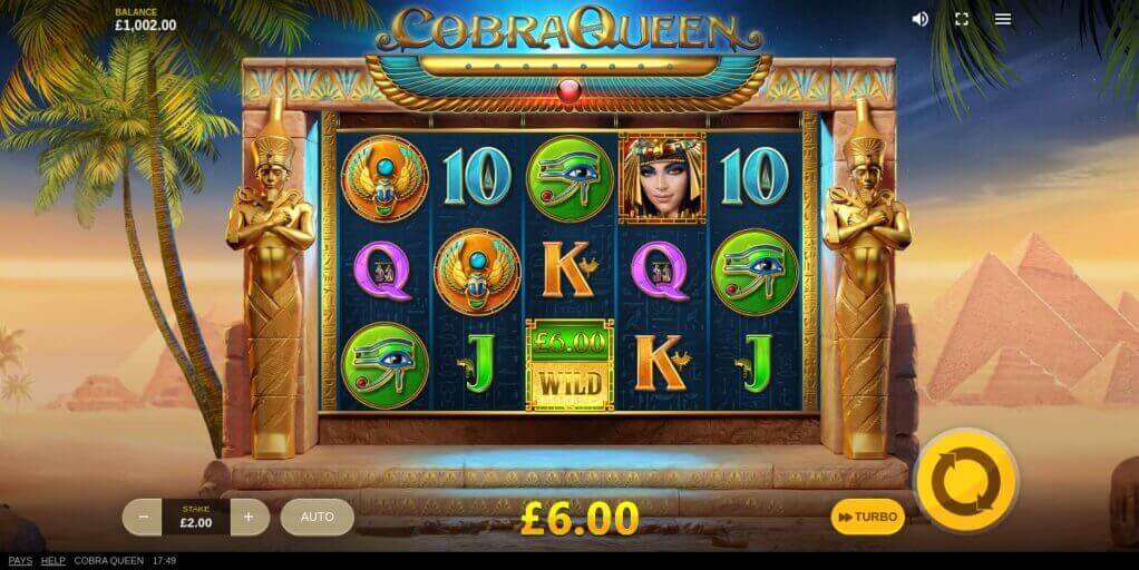 Cobra Queen Video Slot by Max Win Gaming Review