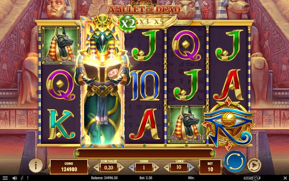 Full review of Rich Wilde and the Amulet of Dead Online Slot