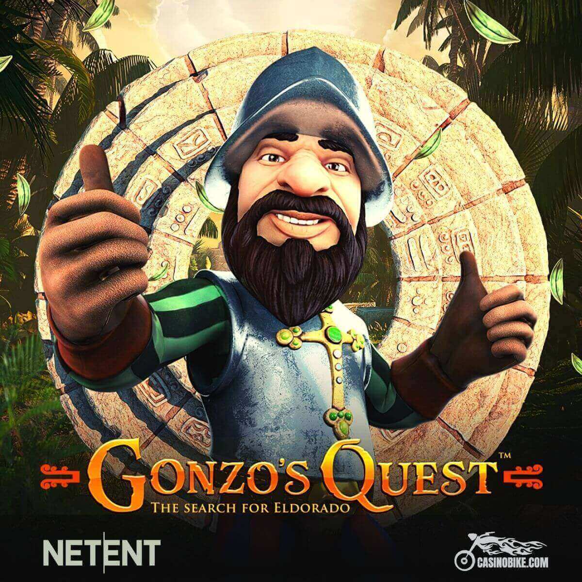 Gonzo’s Quest Online Slot by NetEnt Logo