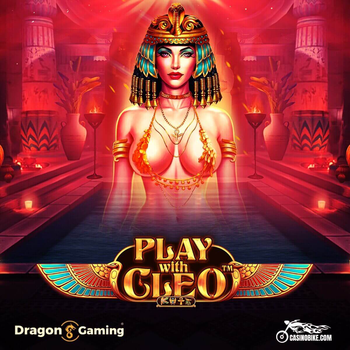 Play with Cleo Slot by Dragon Gaming Logo