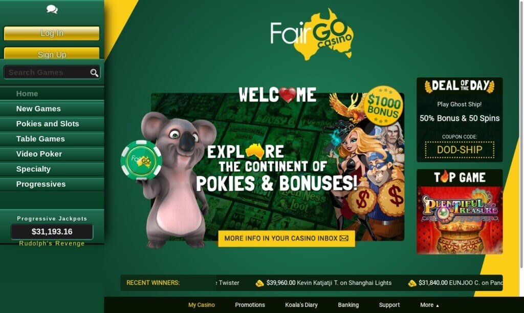 Fair Go Casino Australia Review