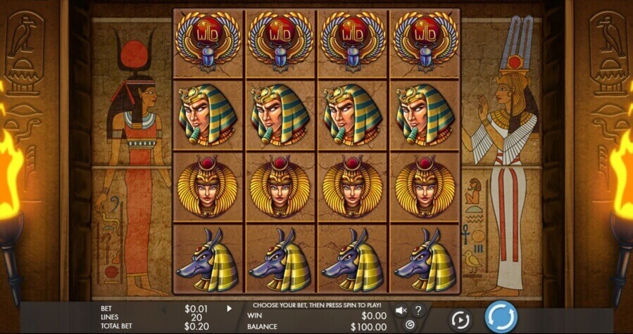 Gods of Giza Enhanced Online Slot Full Review