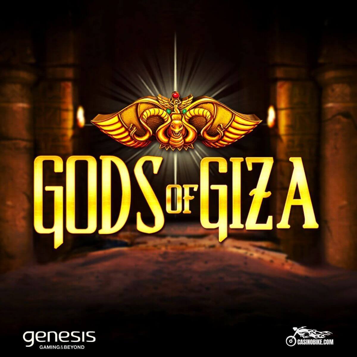 Gods of Giza – Enhanced Online Slot Logo