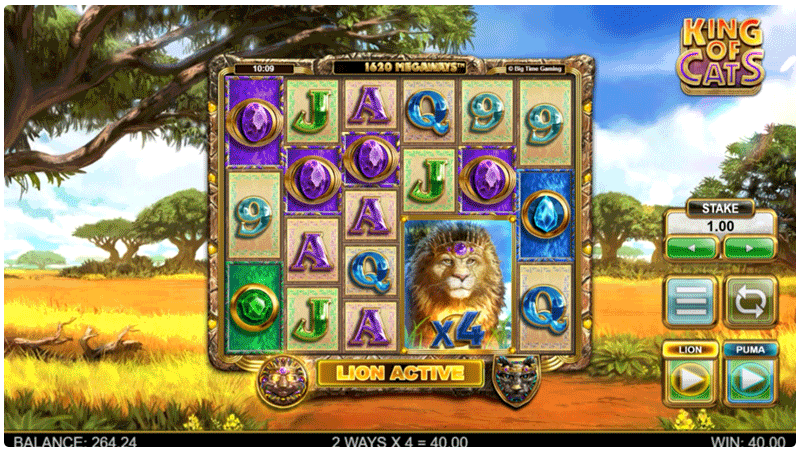 King of Cats Megaways Online Slot Full Review
