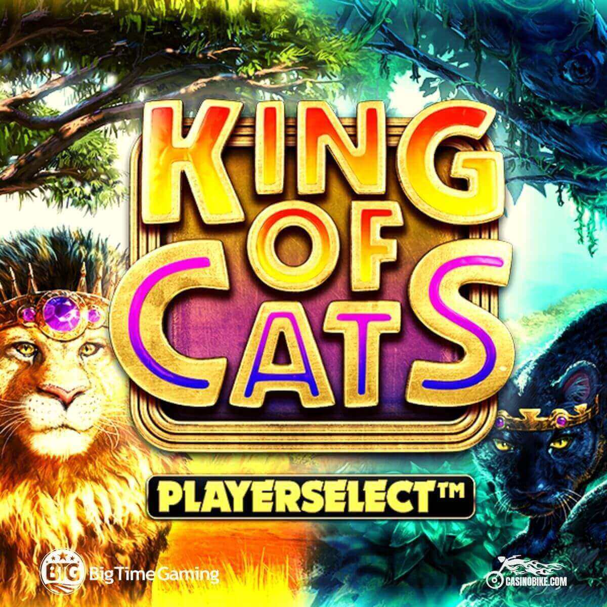  King of Cats Megaways Online Slot Logo