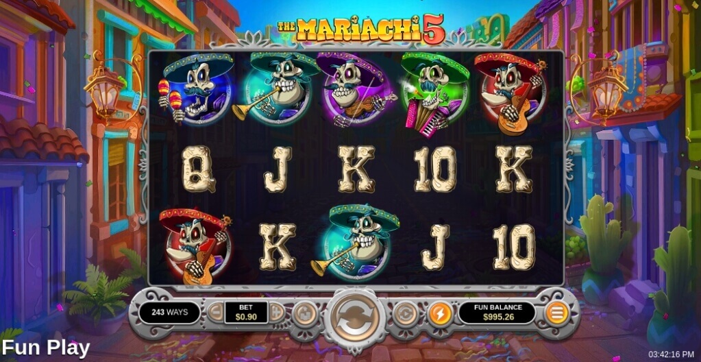 The Mariachi 5 Online Pokie by RTG Review