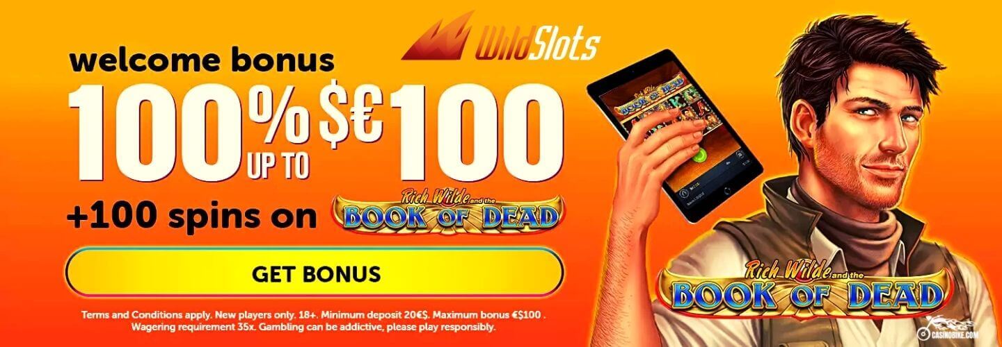 WildSlots Casino New Players Welcome Bonus