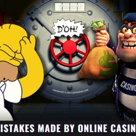 Common mistakes made by online casino players
