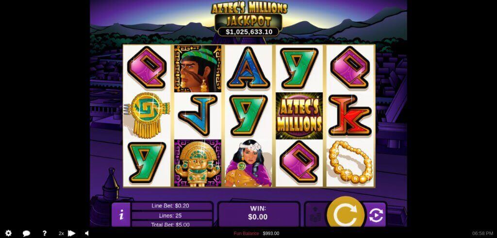 Aztec’s Millions Jackpot Slot Review