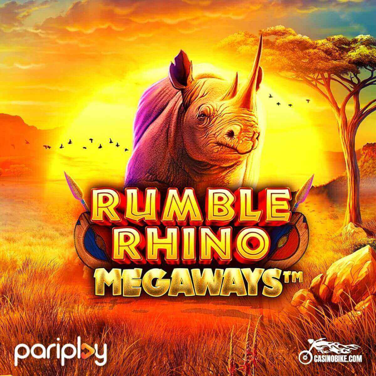 Rumble Rhino Megaways Slot by Pariplay
