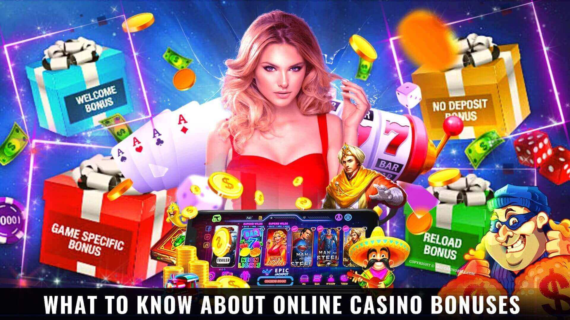What to know about online casino bonuses