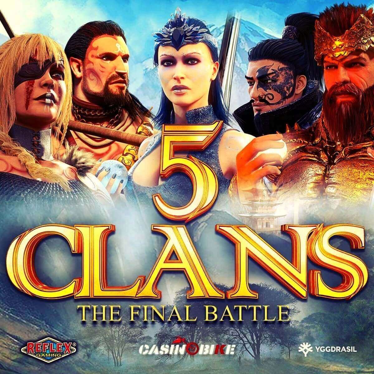 5 Clans The Final Battle Slot from Reflex Gaming