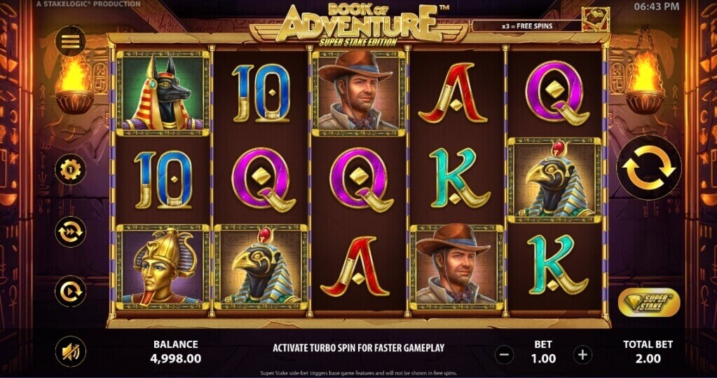 Book of Adventure Slot by Stakelogic Review