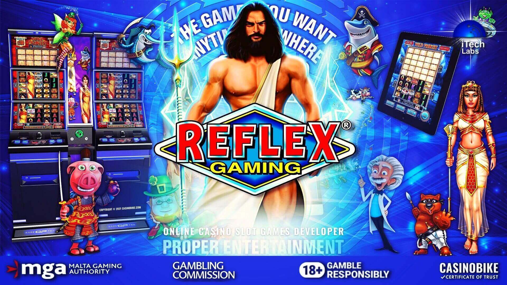 Reflex Gaming Online Casino Slots Developer Review