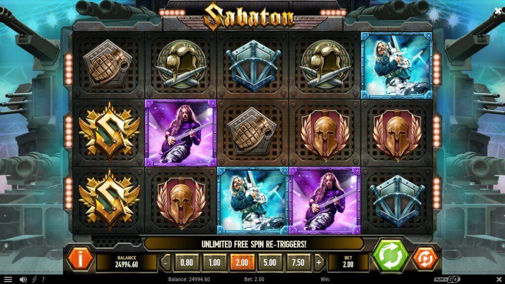 Sabaton Slot by Play'n Go Review