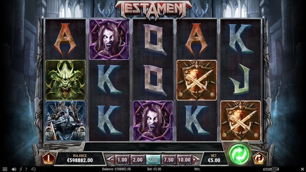 Testament Slot by Play'n Go Review