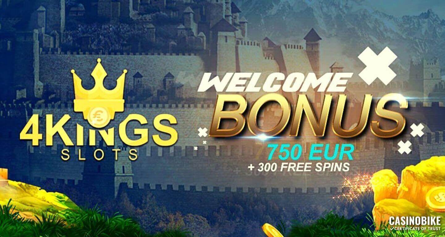 4Kings Slots Welcome Casino Bonus