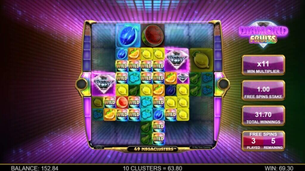 Diamond Fruits Slot by Big Time Gaming Review