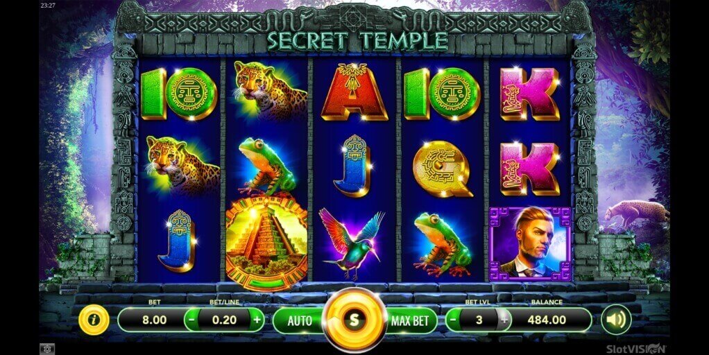 Secret Temple Slot from SlotVision Review