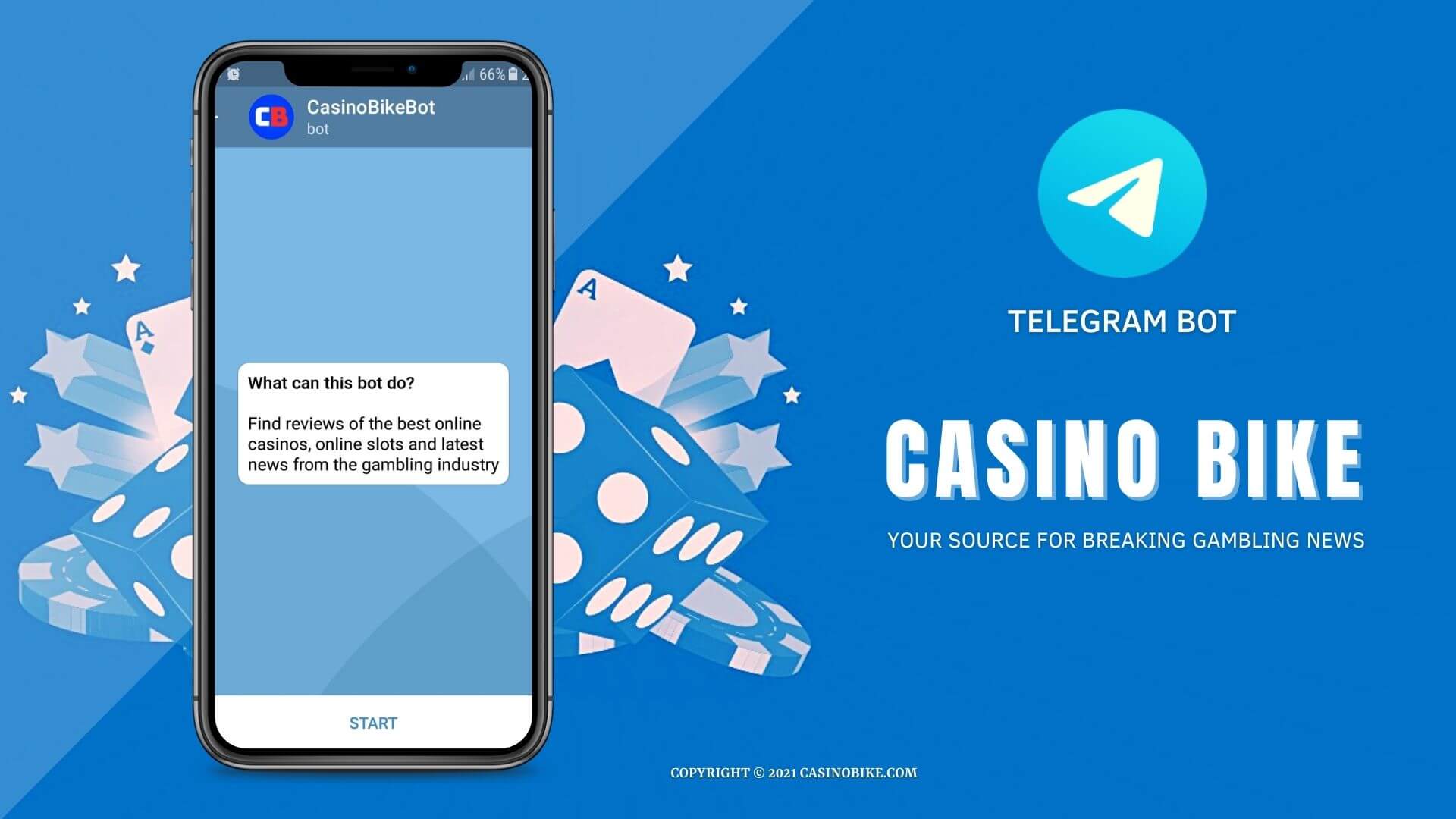 Casino Bike Telegram Bot