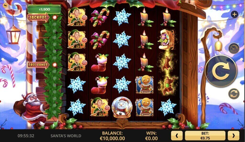 Santa's World Slot by High 5 Games Review