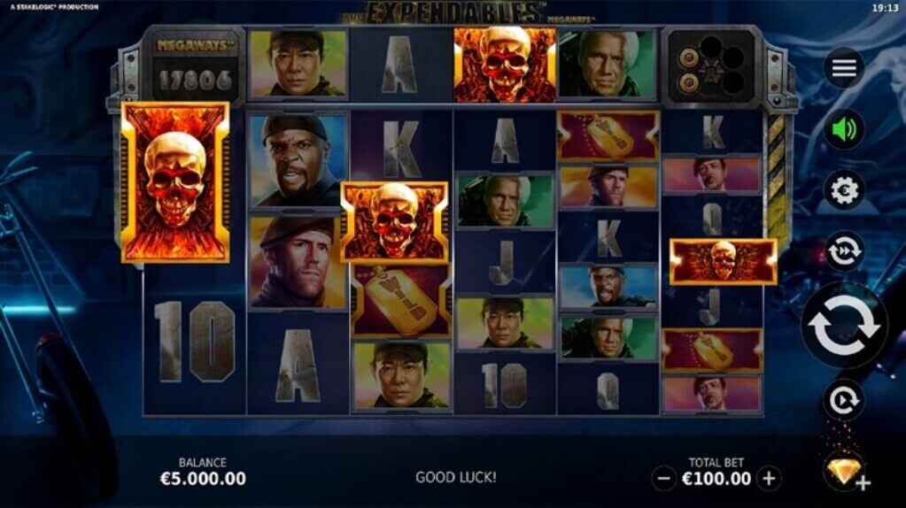The Expendables Megaways Slot Free Spins Trigger