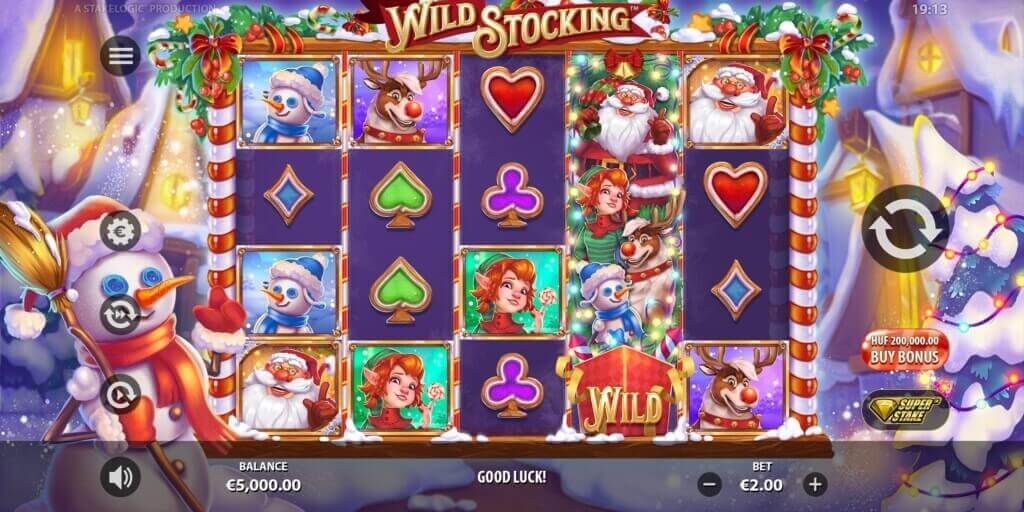 Wild Stocking Slot by Stakelogic Review