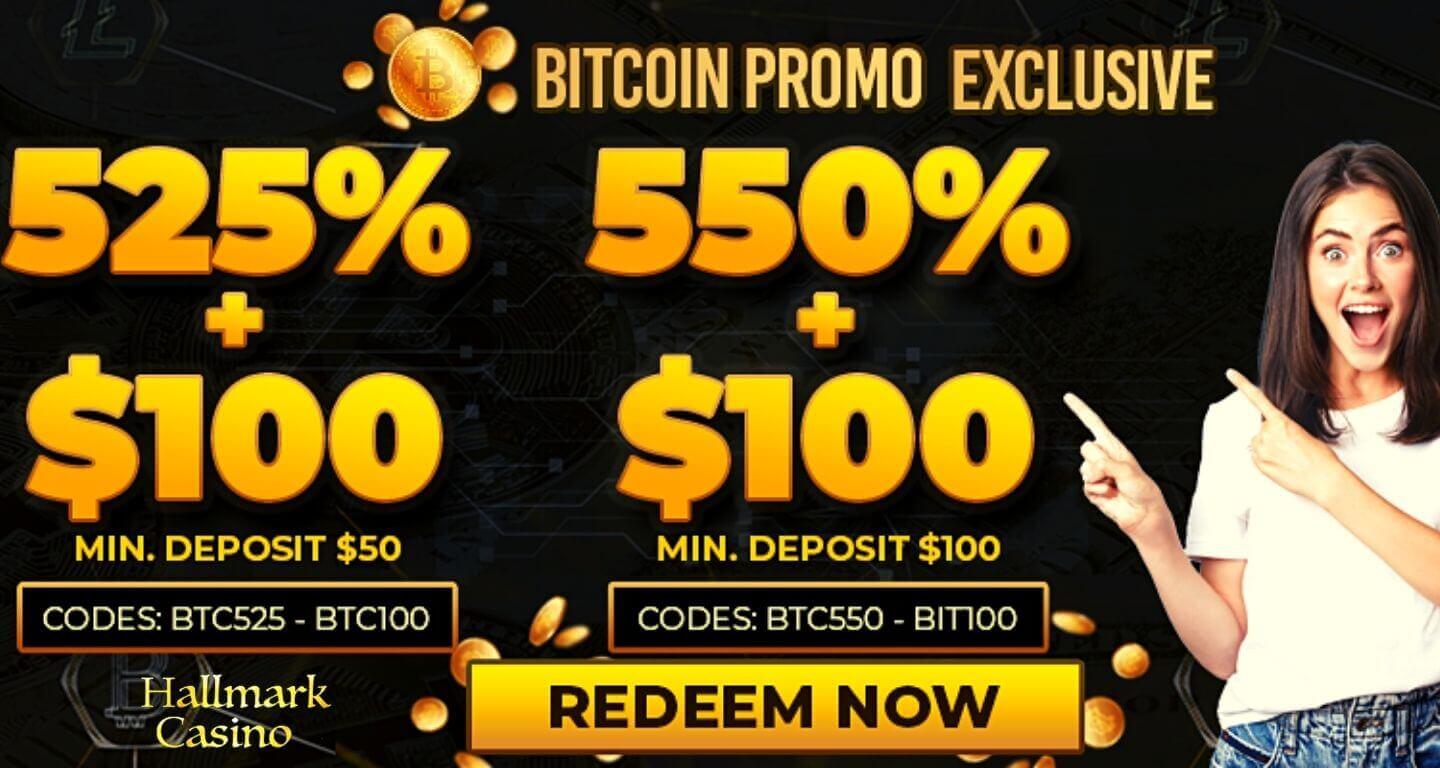 Hallmark Casino Bitcoin Promo