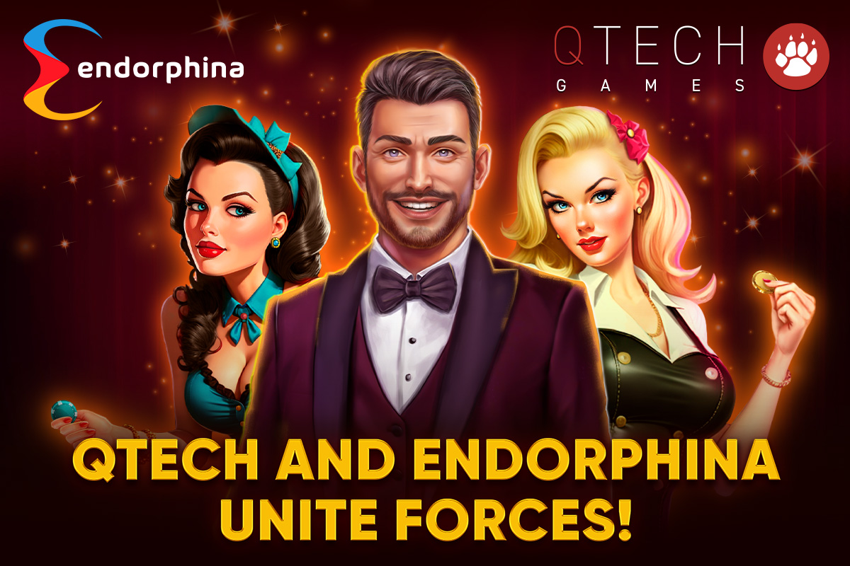 Endorphina partners with the iGaming legend - QTech Games!