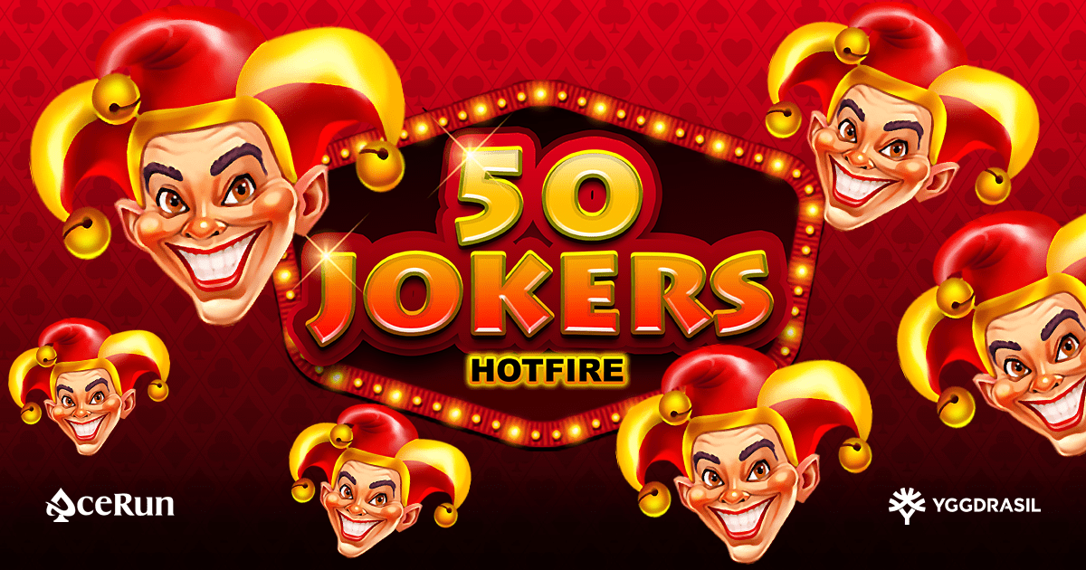 Yggdrasil and AceRun produce more timeless slot action with 50 Jokers Hotfire