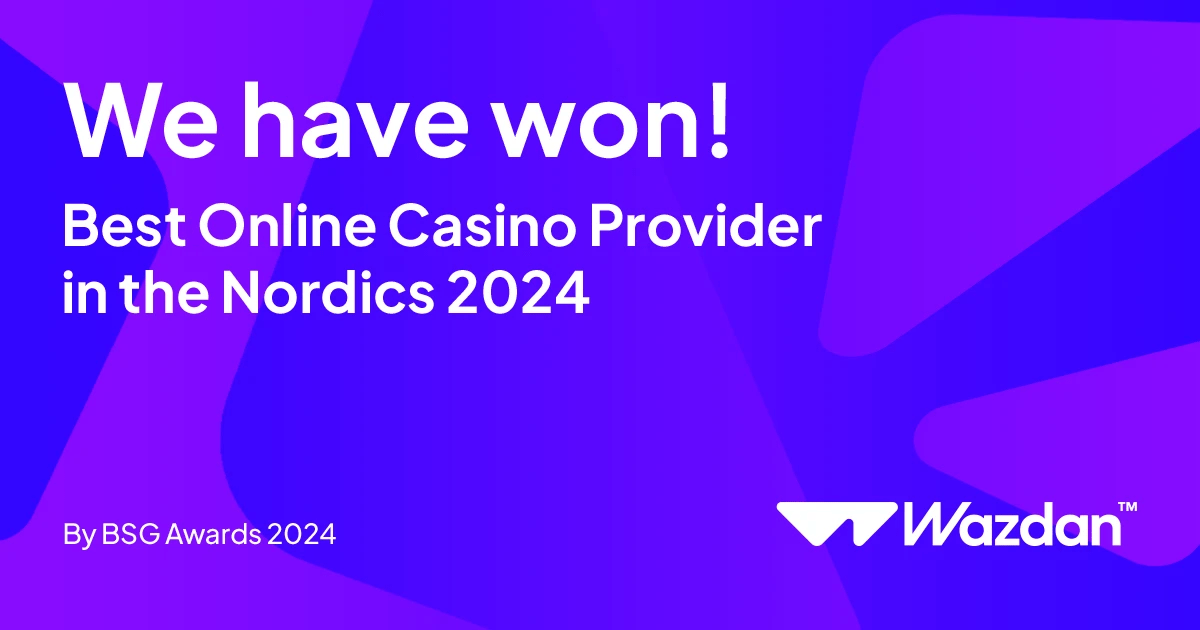 Wazdan crowned Nordics Best Online Casino Provider at BSG Awards 2024